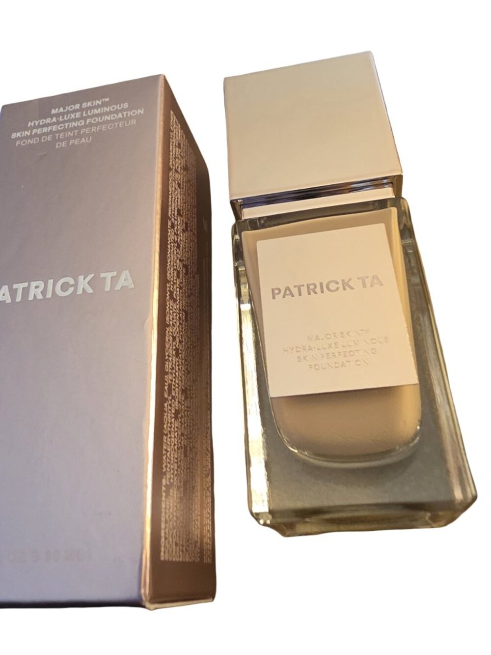 PATRICK TA Luminous Skin Perfecting Foundation #11 Golden-NIB